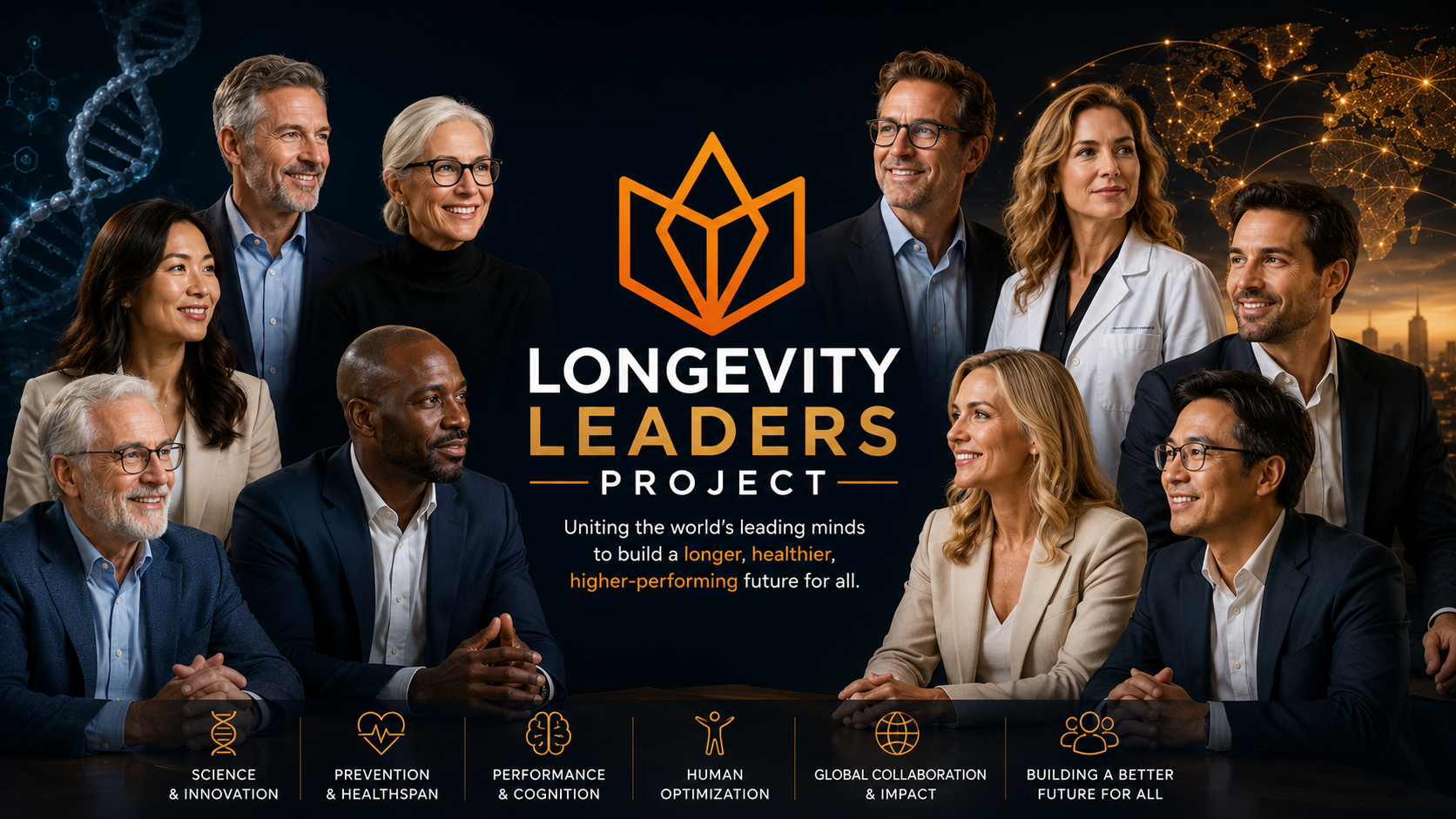 Longevity Leaders Project speakers Longevity education scholarships