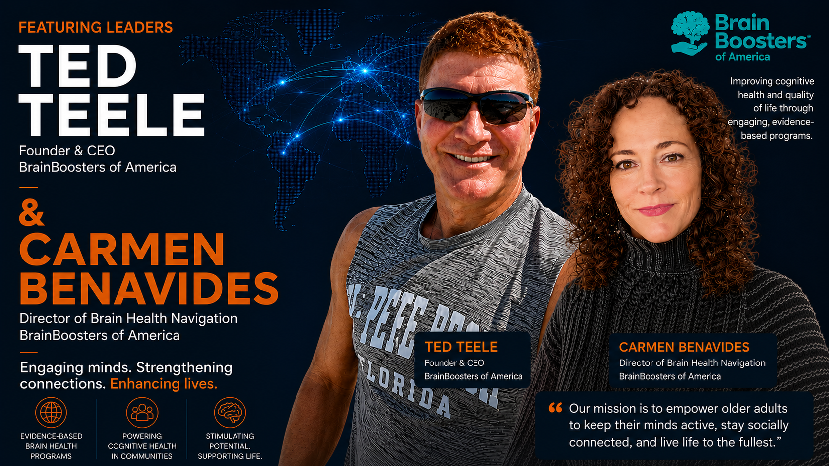 BrainBoosters of America Longevity Leaders Project